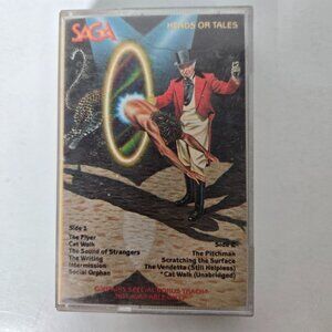 Saga, Heads Or Tales Cassette. Any 3 Cassettes For $15!